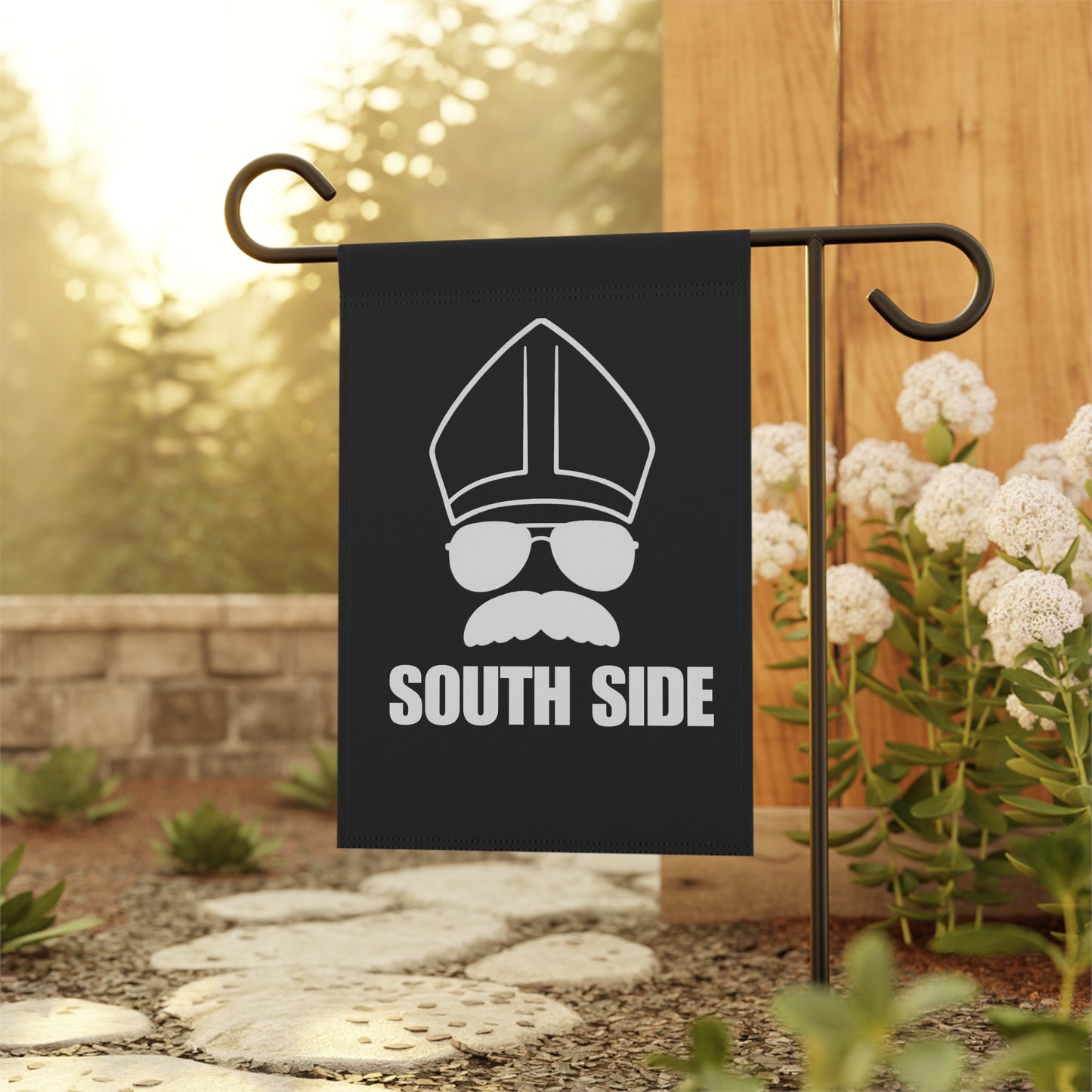 South Side Da Pope Garden Banner Yard Flag
