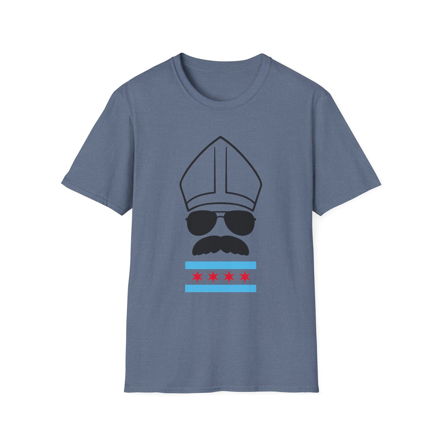 Chicago Flag Da Pope T-Shirt