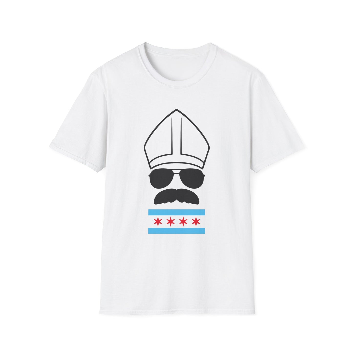 Chicago Flag Da Pope T-Shirt