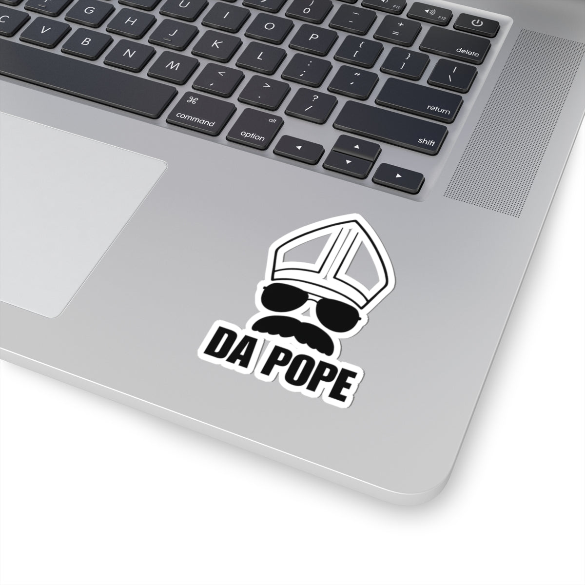 Cool Da Pope Kiss-Cut Stickers for Laptops, Instrument Cases, Book Covers and More
