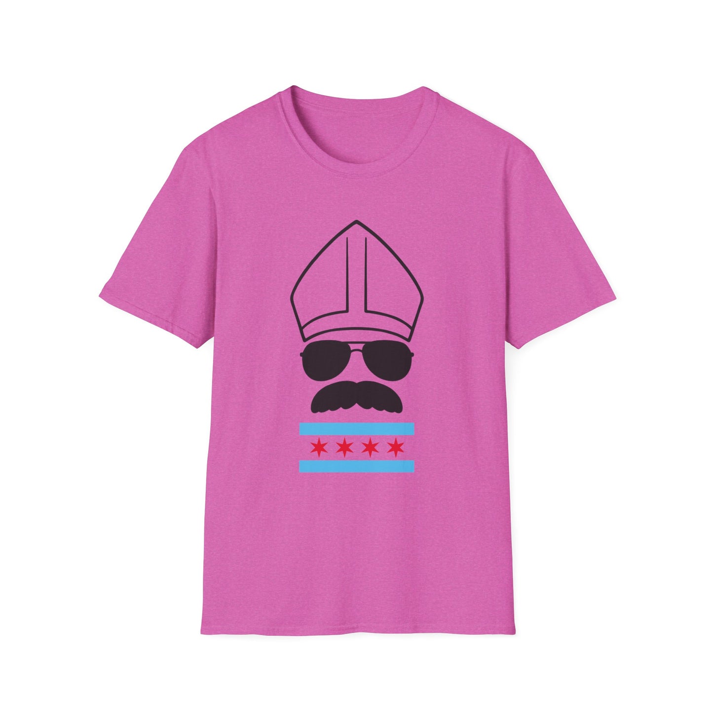 Chicago Flag Da Pope T-Shirt