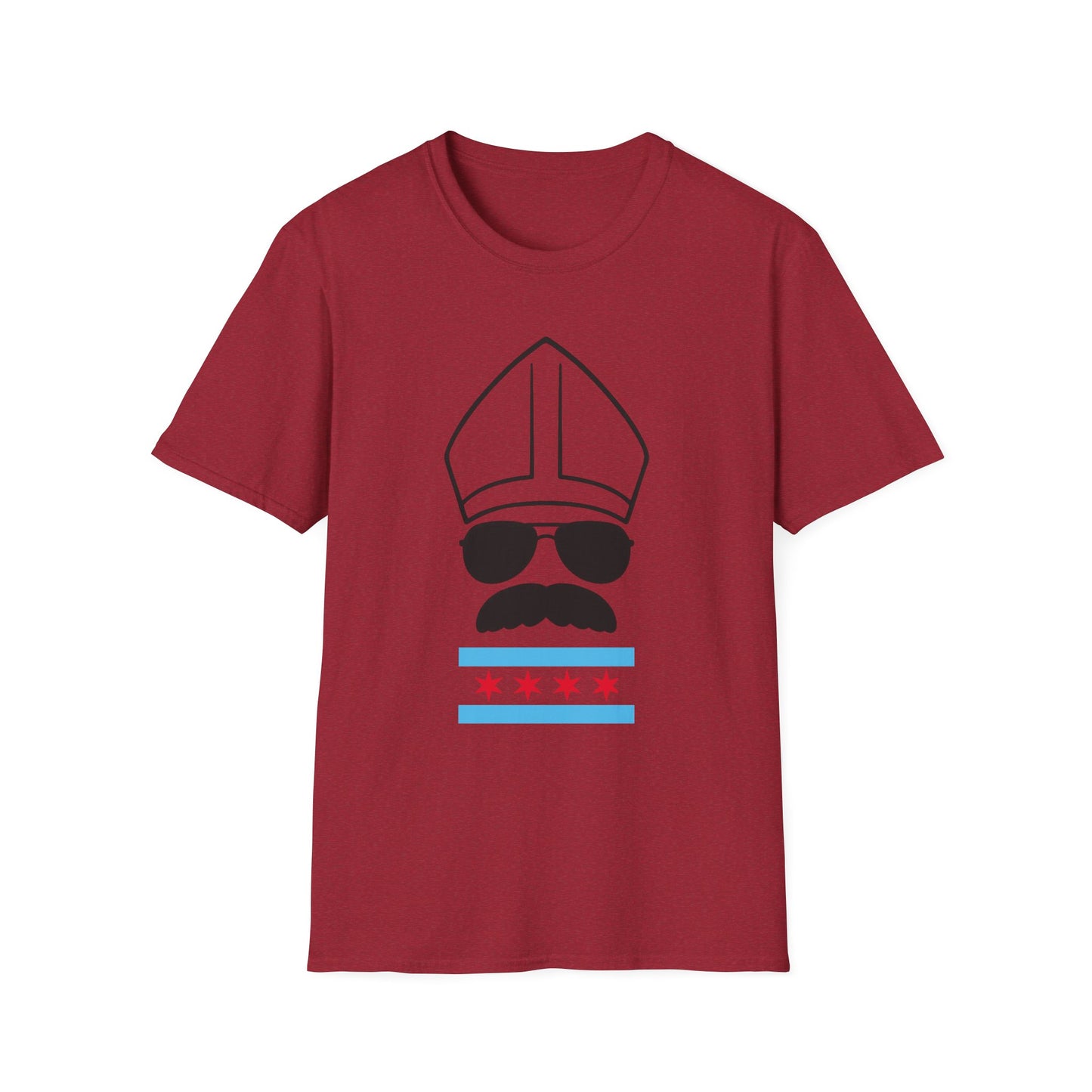 Chicago Flag Da Pope T-Shirt