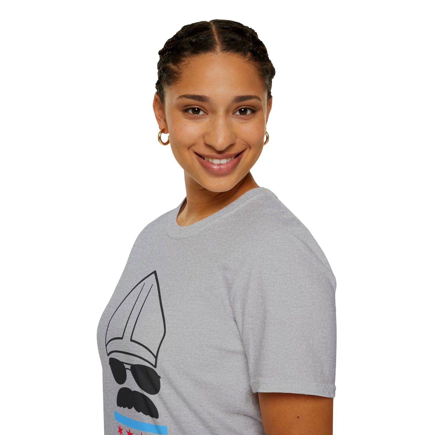 Chicago Flag Da Pope T-Shirt
