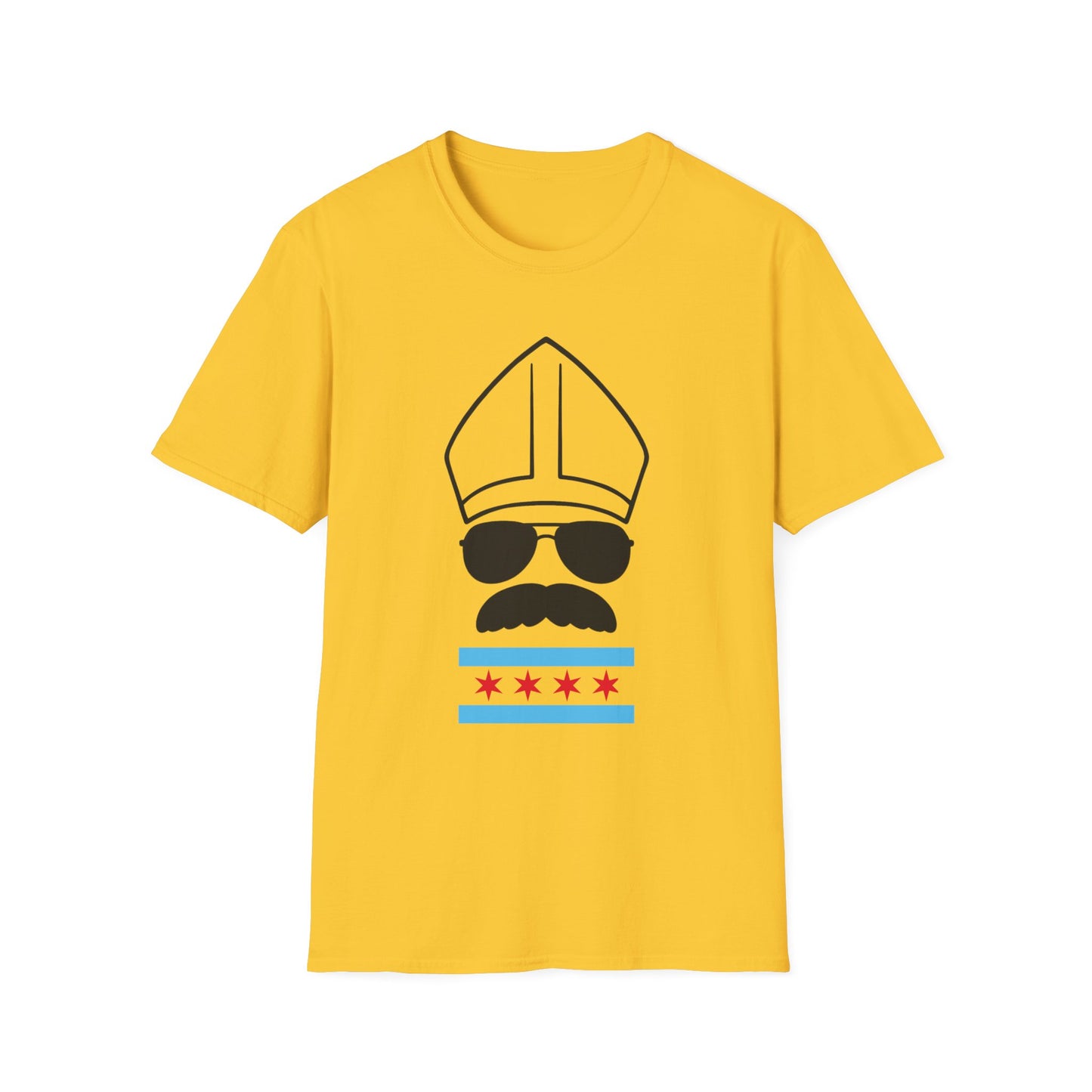 Chicago Flag Da Pope T-Shirt