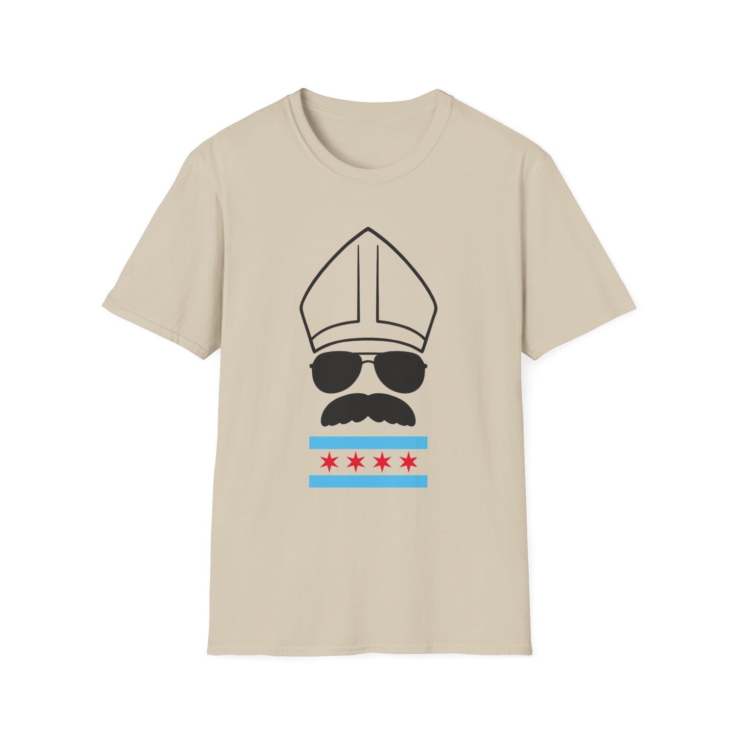 Chicago Flag Da Pope T-Shirt