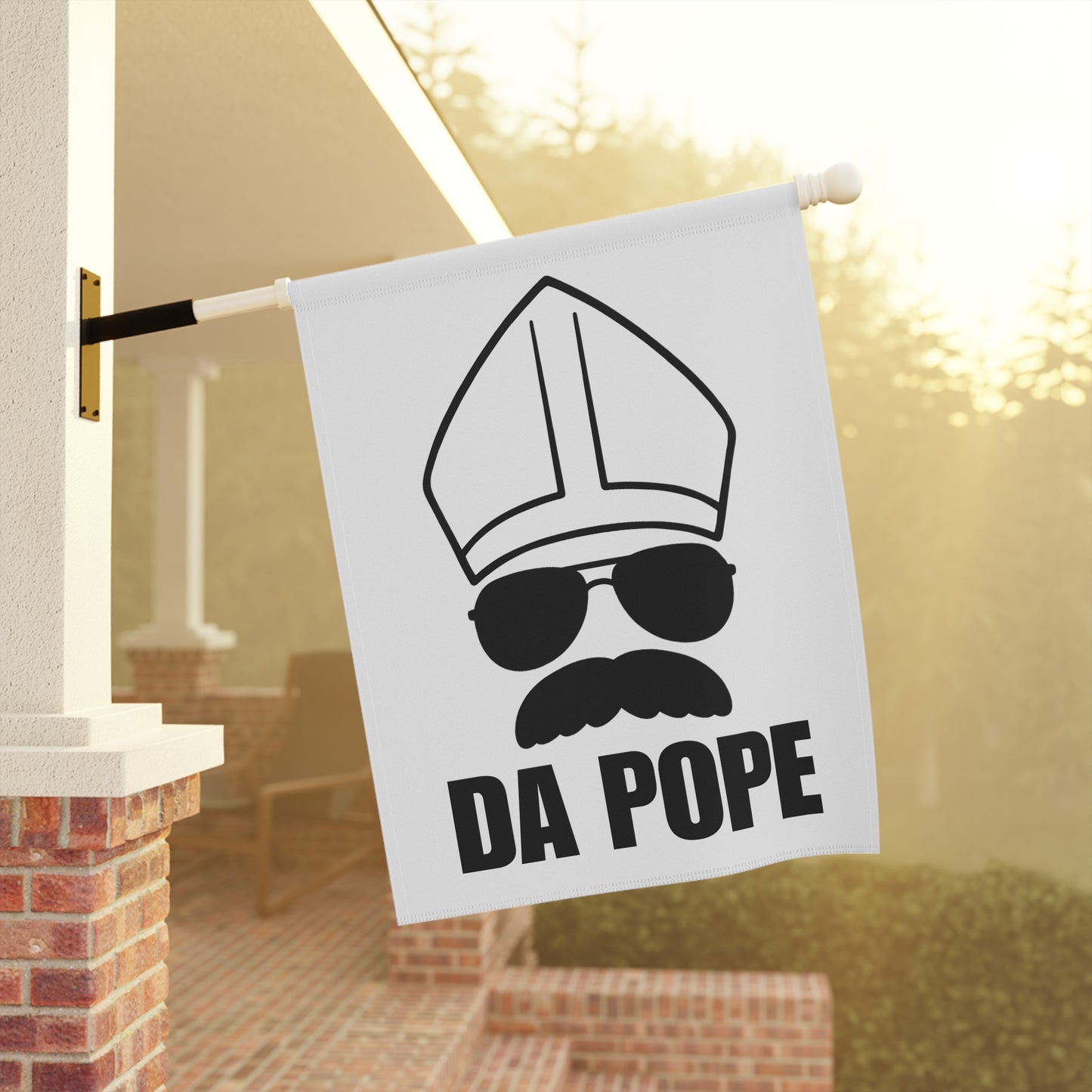 Garden Banner 'DA POPE Decorative Flag
