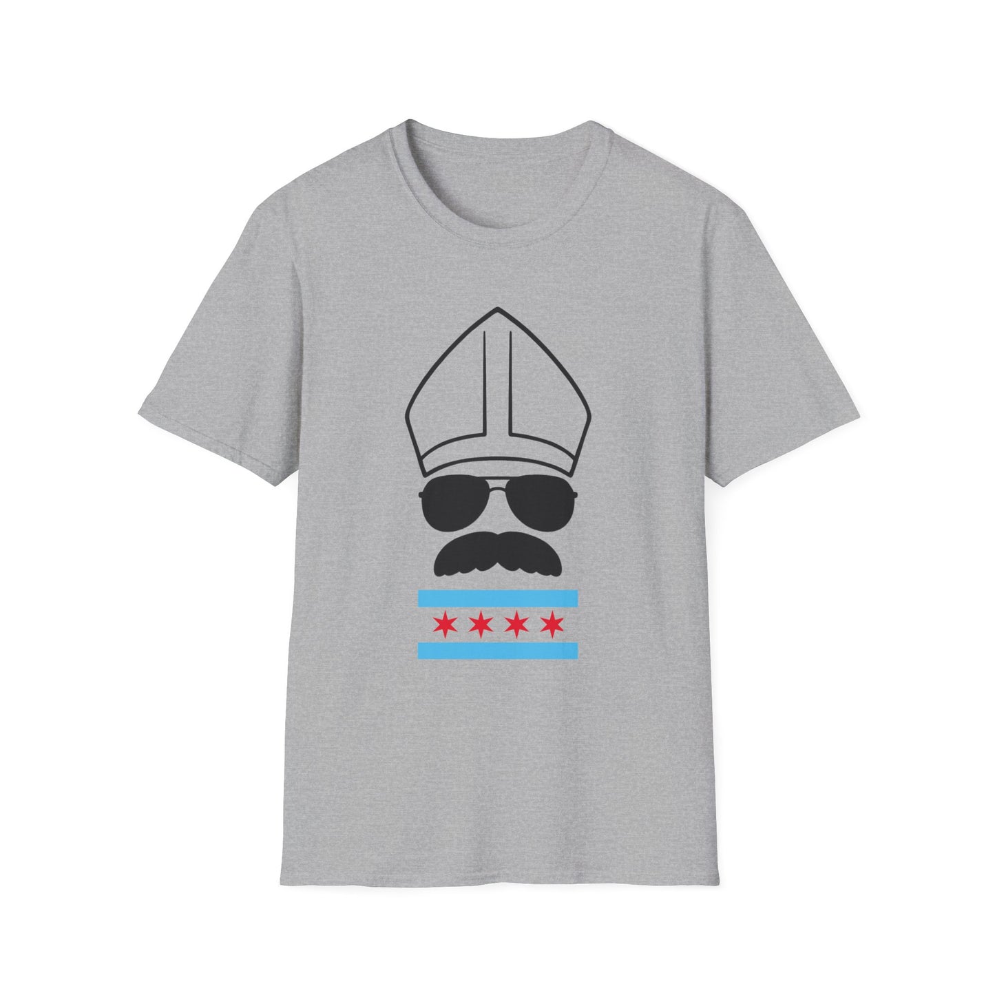 Chicago Flag Da Pope T-Shirt