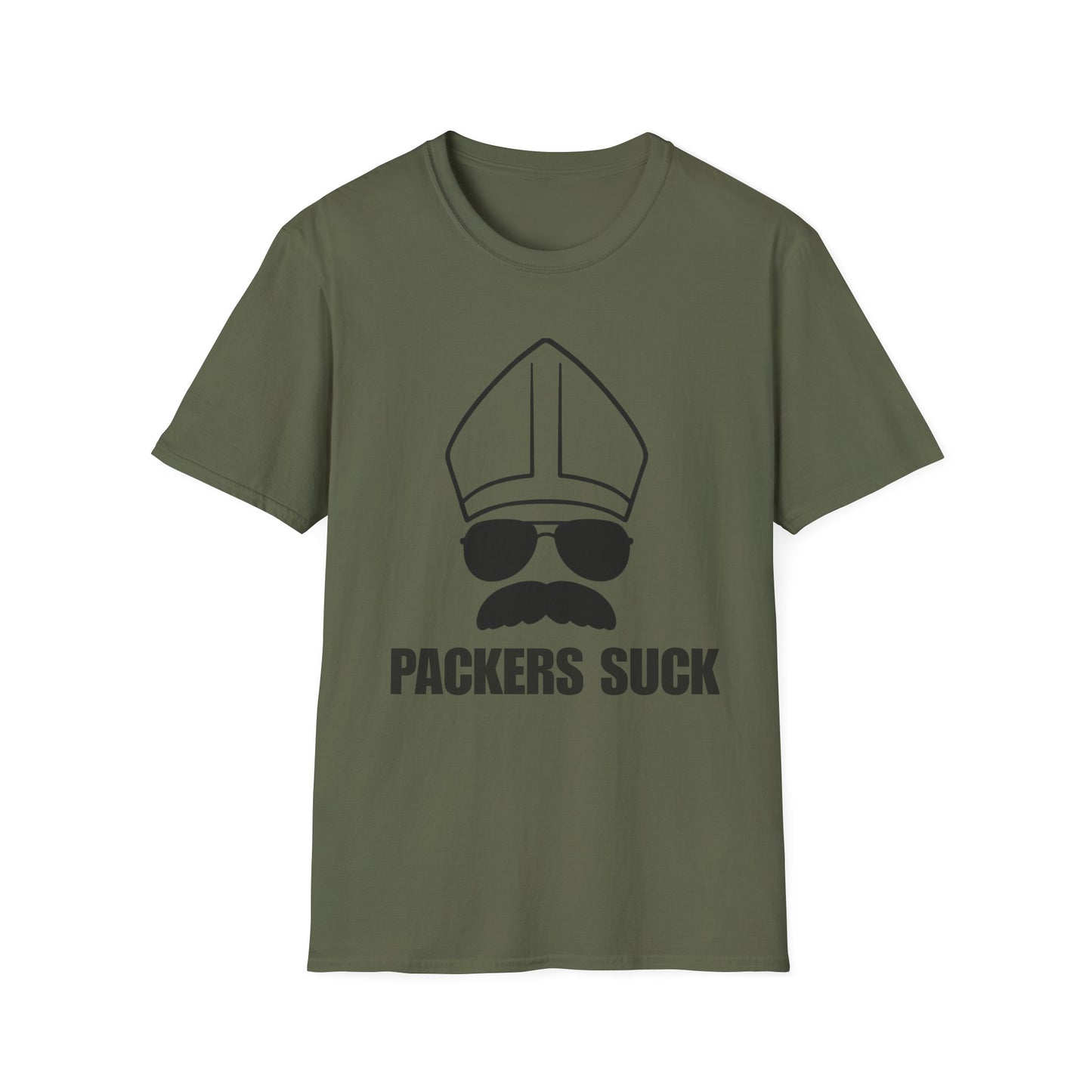 Packers Suck  Da Pope T-Shirt