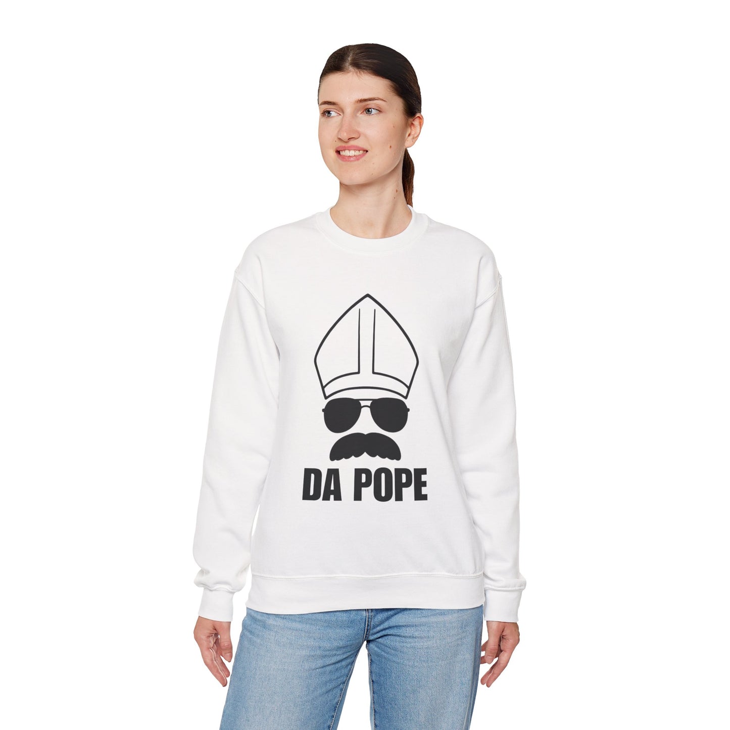 Da Pope Sweatshirt Unisex Crewneck