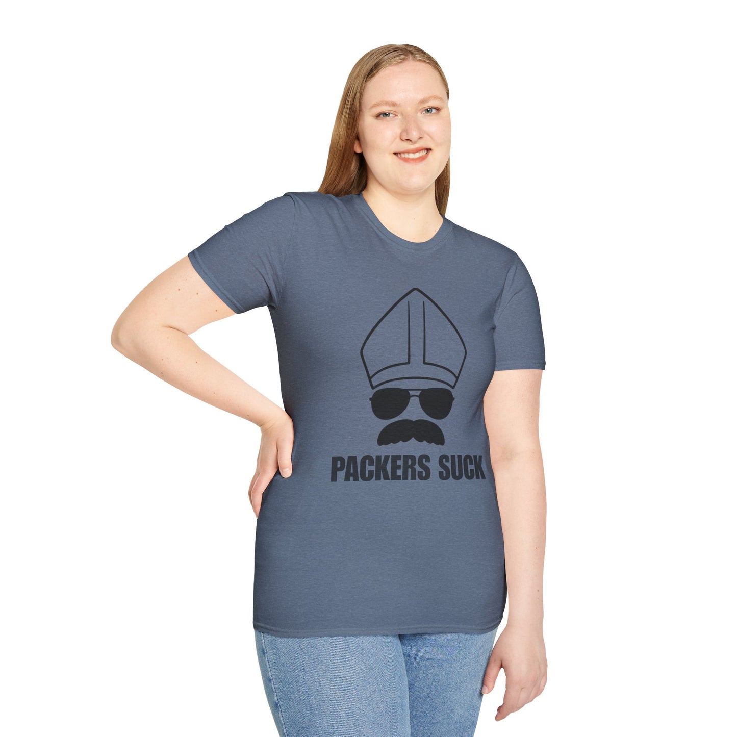 Packers Suck  Da Pope T-Shirt